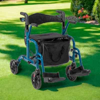 Image of Alerta ALT-R008 wheelchair outdoor