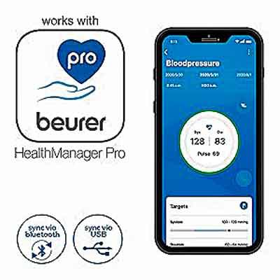 Image of Smartphone with berer HealthManager Pro installed