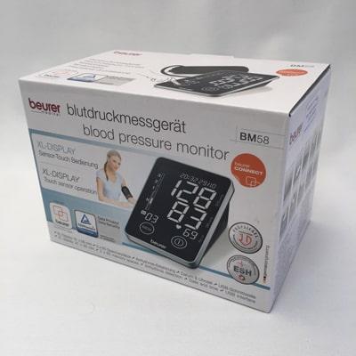 Image of Beurer BM 58 Blood Pressure Monitor in its box