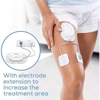 Image of user with EM 70 extended treatment area technique 