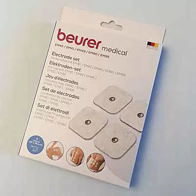 Image of pack of Beurer skin electrodes for EM 95 EM 49 EM 80