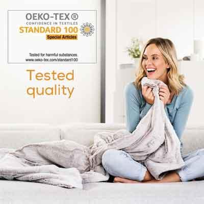 Image of Beurer HD 150 XXL certicied with Oeko-Tex Standard 100