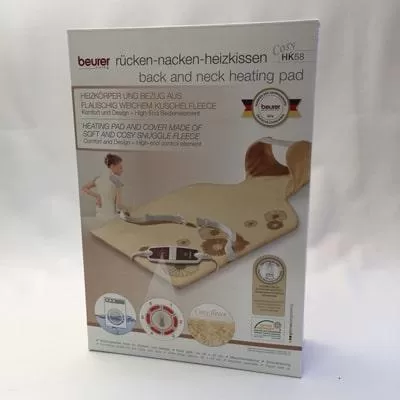 Beurer HK 58 Back and Neck Heat Pad boxed
