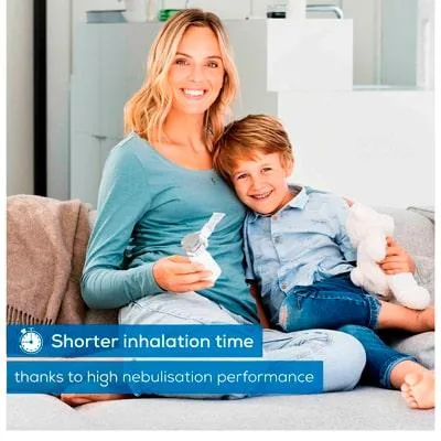 Image of a mother and child with Beurer IH 57 Nebuliser