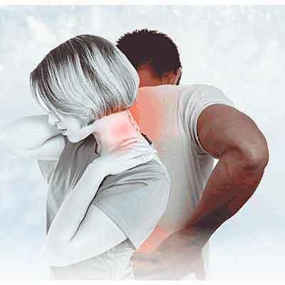 Image of 2 people in pain to use Biofrost Cold Gels for pain relief