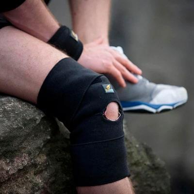 Image of Fireactiv Knee Support worn