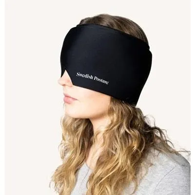 Image of a girl with HeadEaz on - profile view