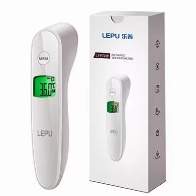 Image of LEPU Thermometer and bax
