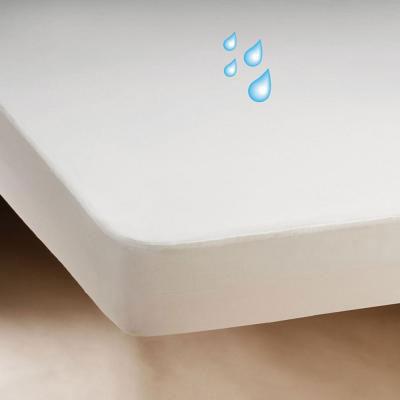 Image of waterproof mattress protector on the mattress