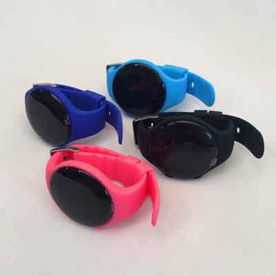 Image of 4 Pjama Vibrating Alarm Watches in different colours