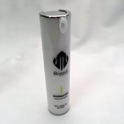 Rejuve Interactive Cellular White 50 ml pump dispenser bottle 