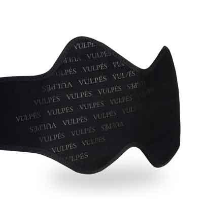Image of Vulpes butterfly design kidney belt in black 