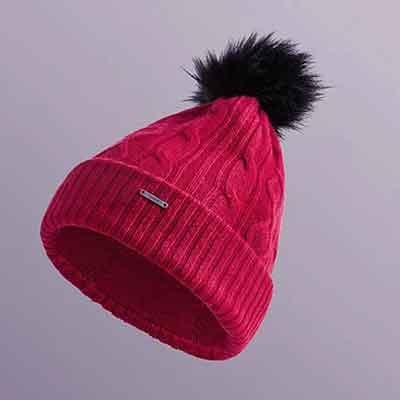 Image of red Vulpes beanie hat
