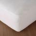 Image of waterproof mattress protector fit over mattress corner