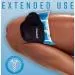 Image of VibraCool Extended Use worn on a knee 