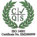 Image of ISO 14001:2015 accreditation