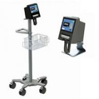 BBS Revolution Bladder Scanner set on a trolley and a portable console with ultrasound probe 